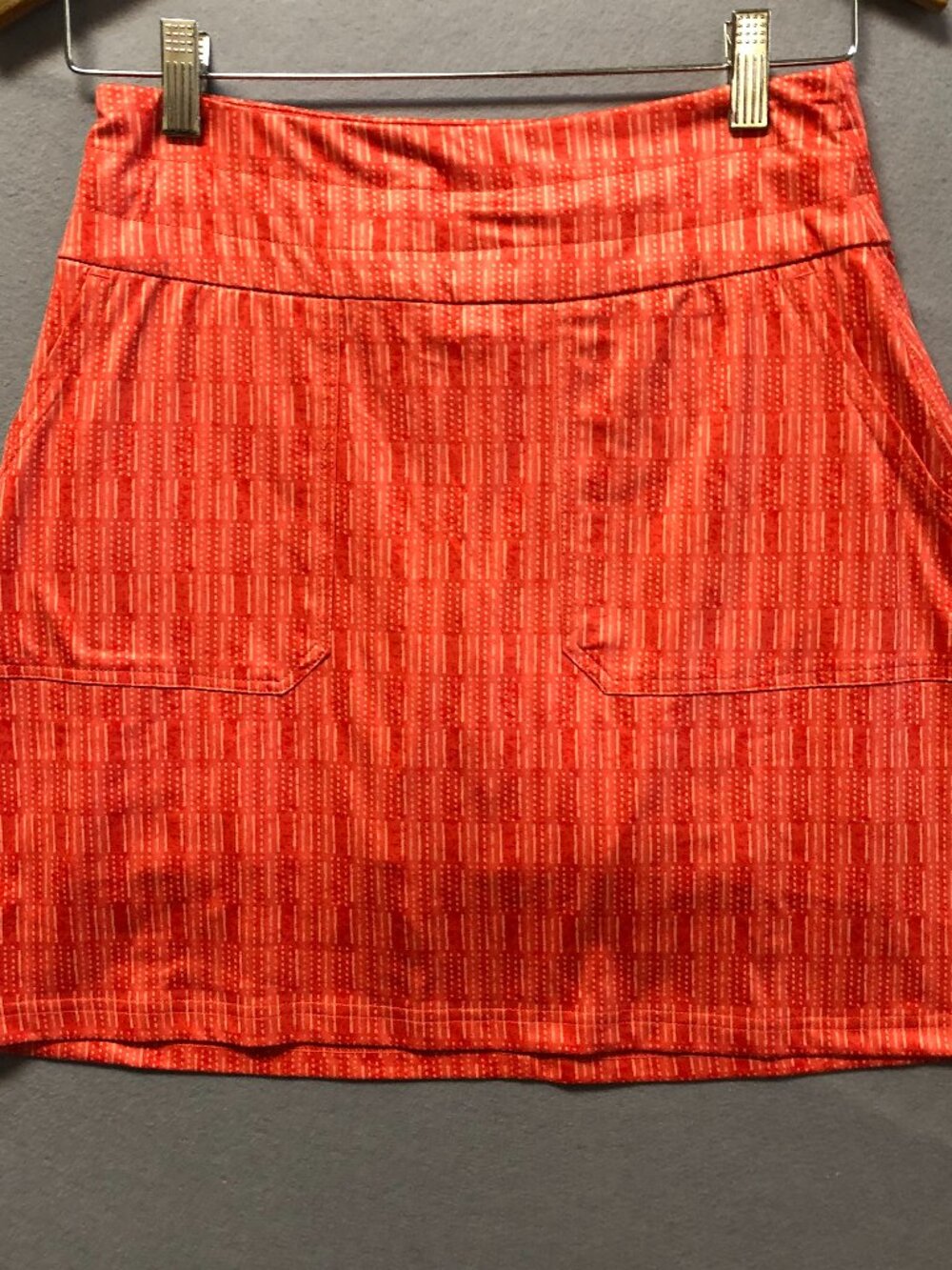 Aventura Skort XS Orange Pickleball Athlete New